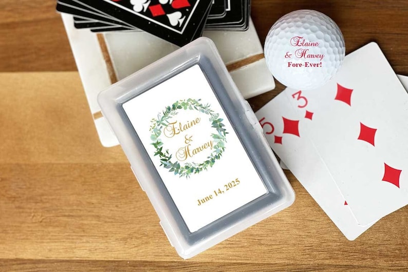 personalized playing cards