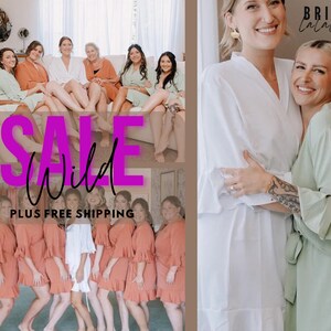 Ruffle Bridesmaids Robes - Bridal Robes - Personalized Bridesmaid Gifts - Bridesmaid Proposal - Robe Sale