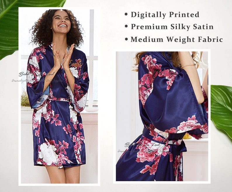 Sale Silk Bridesmaid Robes Bridesmaid Gifts Bridesmaid Etsy