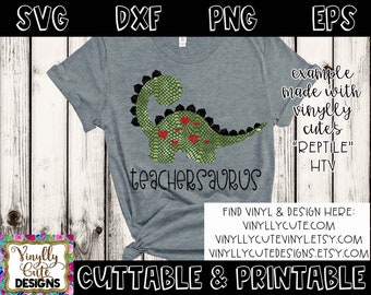 Download Teachersaurus Svg Etsy