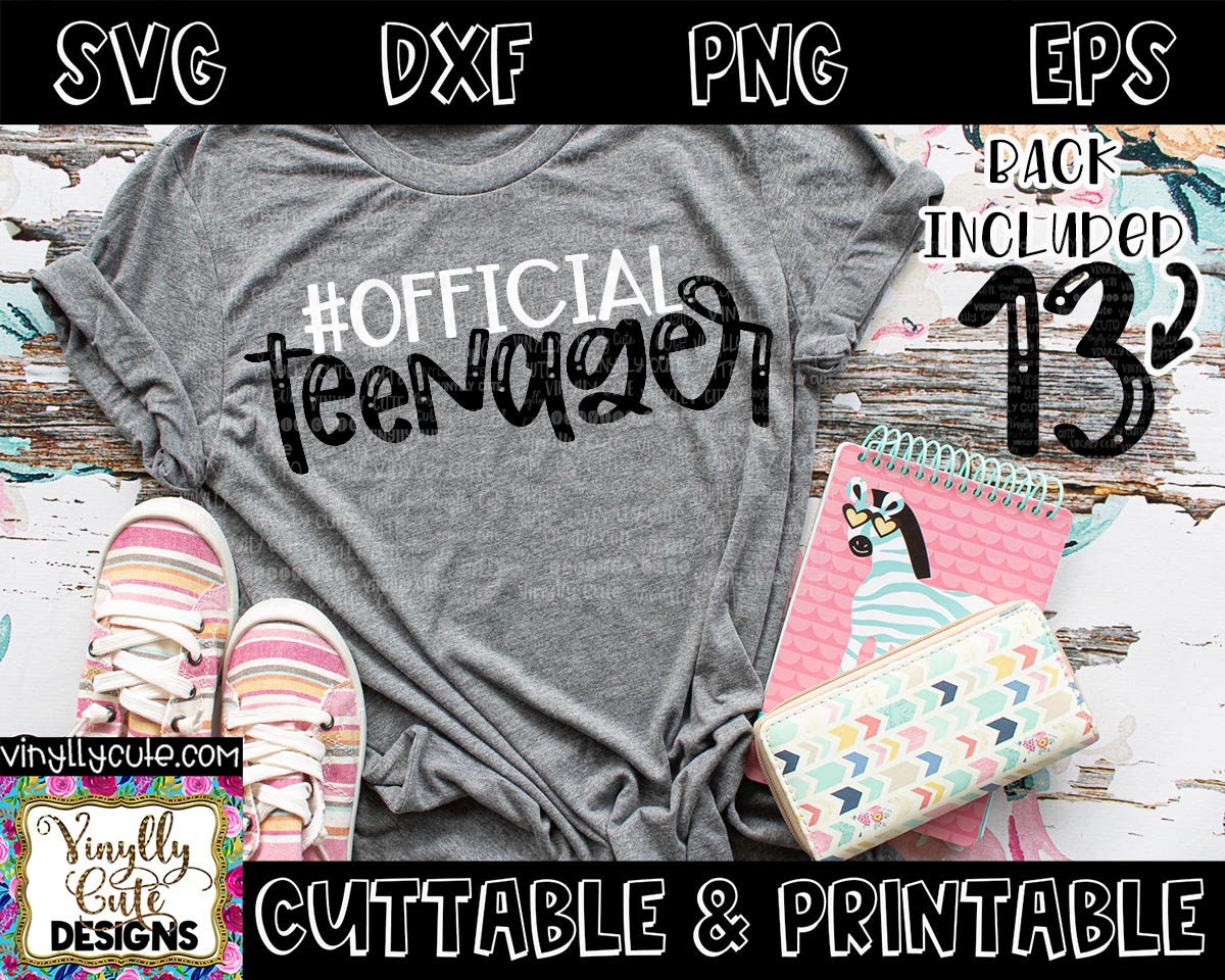 Download Teenager Definition Svg 13 Years Old Svg Birthday Boy Birthday Girl 13th Birthday Birthday Gift Digital Download Print Sublimation Art Collectibles Digital Urtesi Com