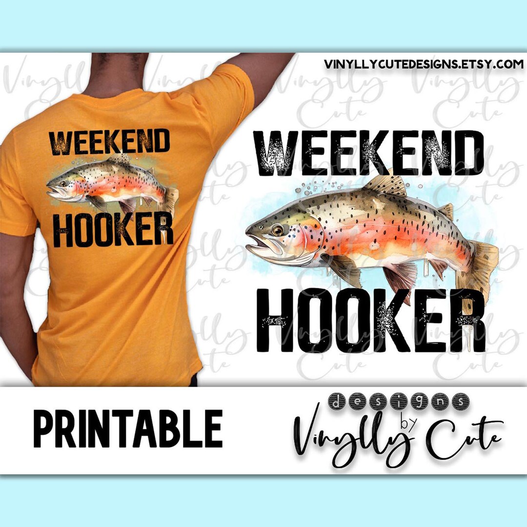 Weekend Hooker Printable PNG - Etsy