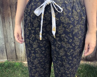 Wiccans Tools Drawstring Pants — Halloween Clothes