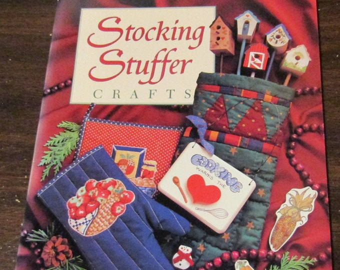 Vintage Stocking Stuffer Crafts Book Etsy