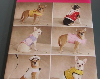 Nuevo patrón de ropa para perros sin cortar