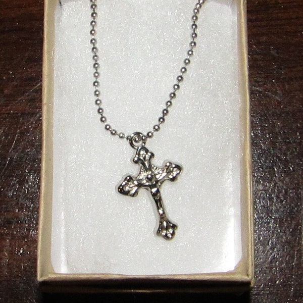 18" Doll Cross Necklace