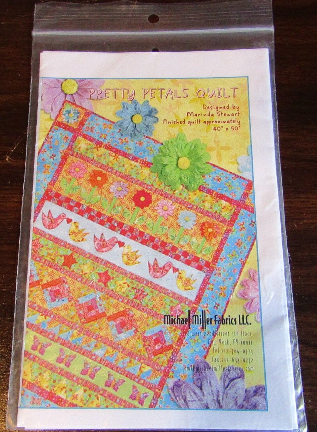 Pretty Petals Quilt Pattern Etsy