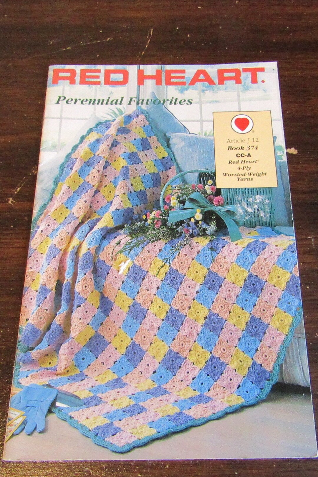 Vintage Crochet Afghan Patterns Perennial Favorites Etsy