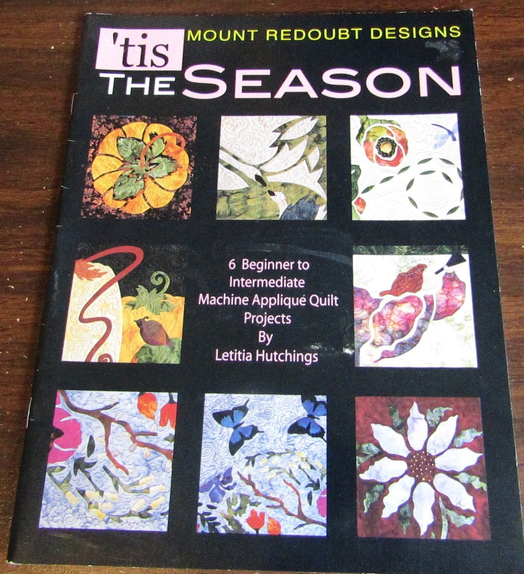 Vintage Quilt Book 'tis the Season Etsy