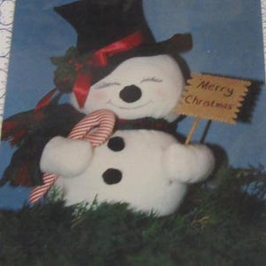 Uncut Vintage Frostie Pattern: 17 inch Centerpiece