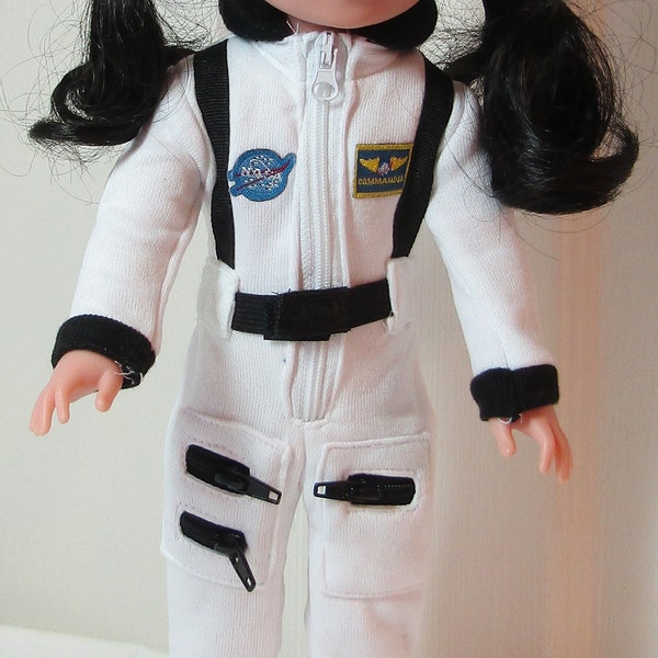 Small 14" Doll 2Pc Astronaut Outfit: White