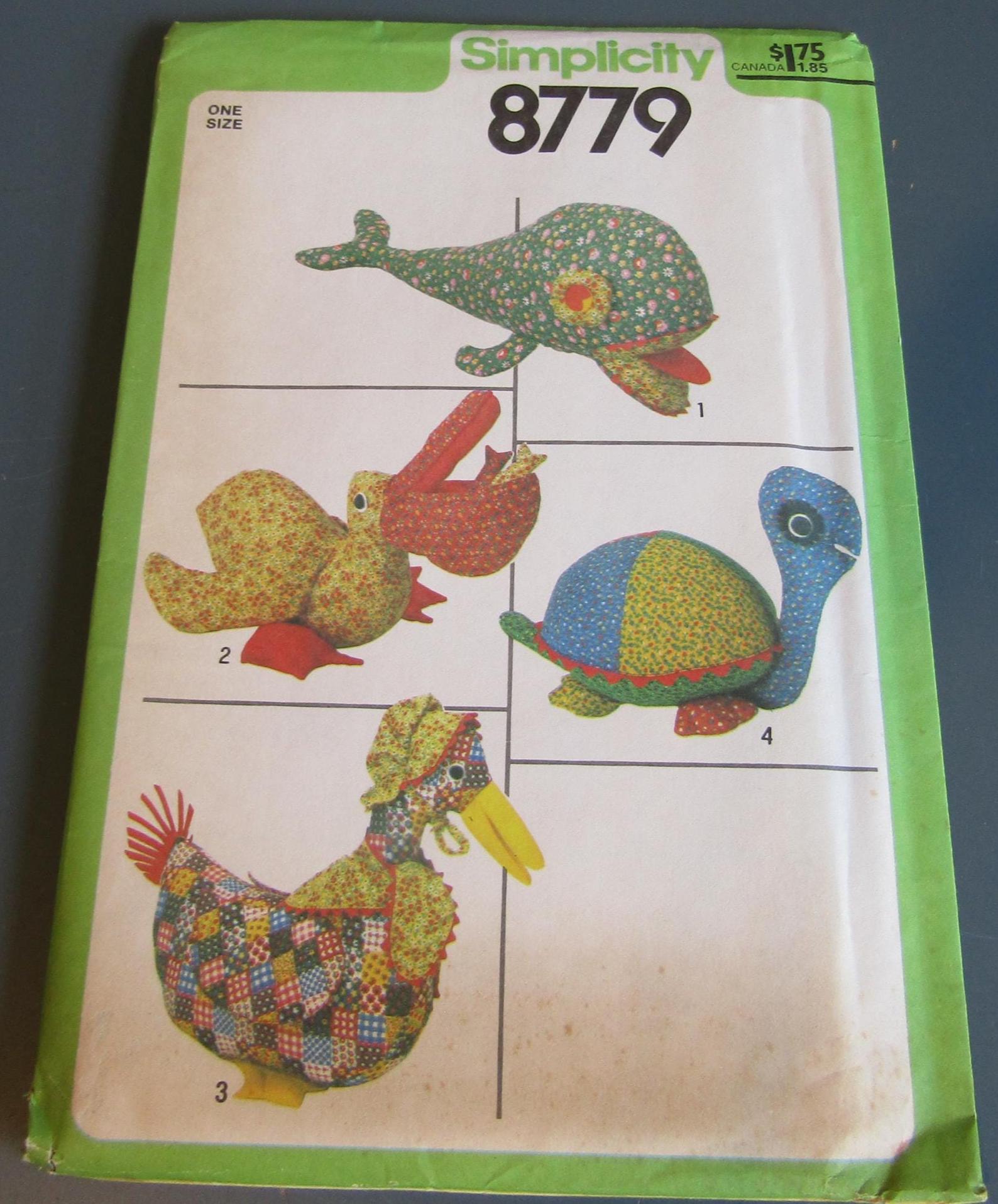 Vintage Simplicity Pelican Pattern - Etsy