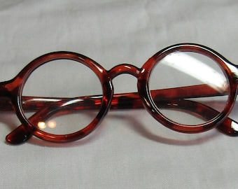 18 inch Doll Tortoise Shell Circle  Glasses
