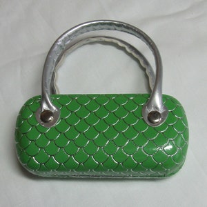 Estuche/cartera para gafas de muñeca de 18 pulgadas: Sirena verde brillante