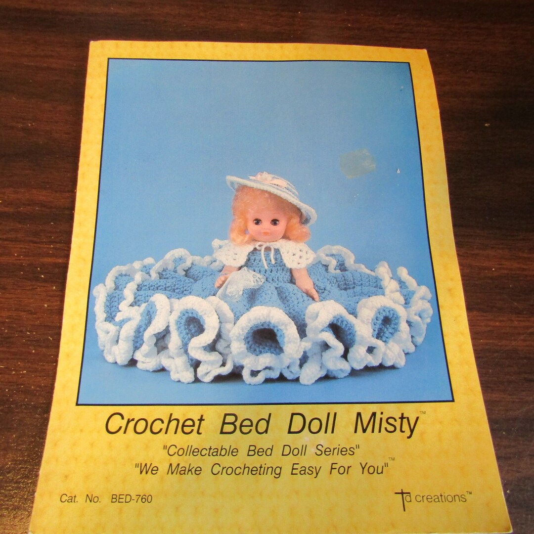 Vintage Crochet Bed Doll Pattern Etsy