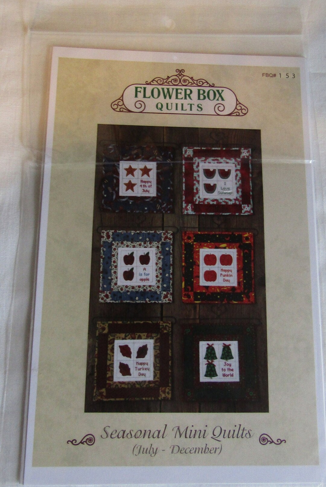 Seasonal Mini Quilts Pattern - Etsy