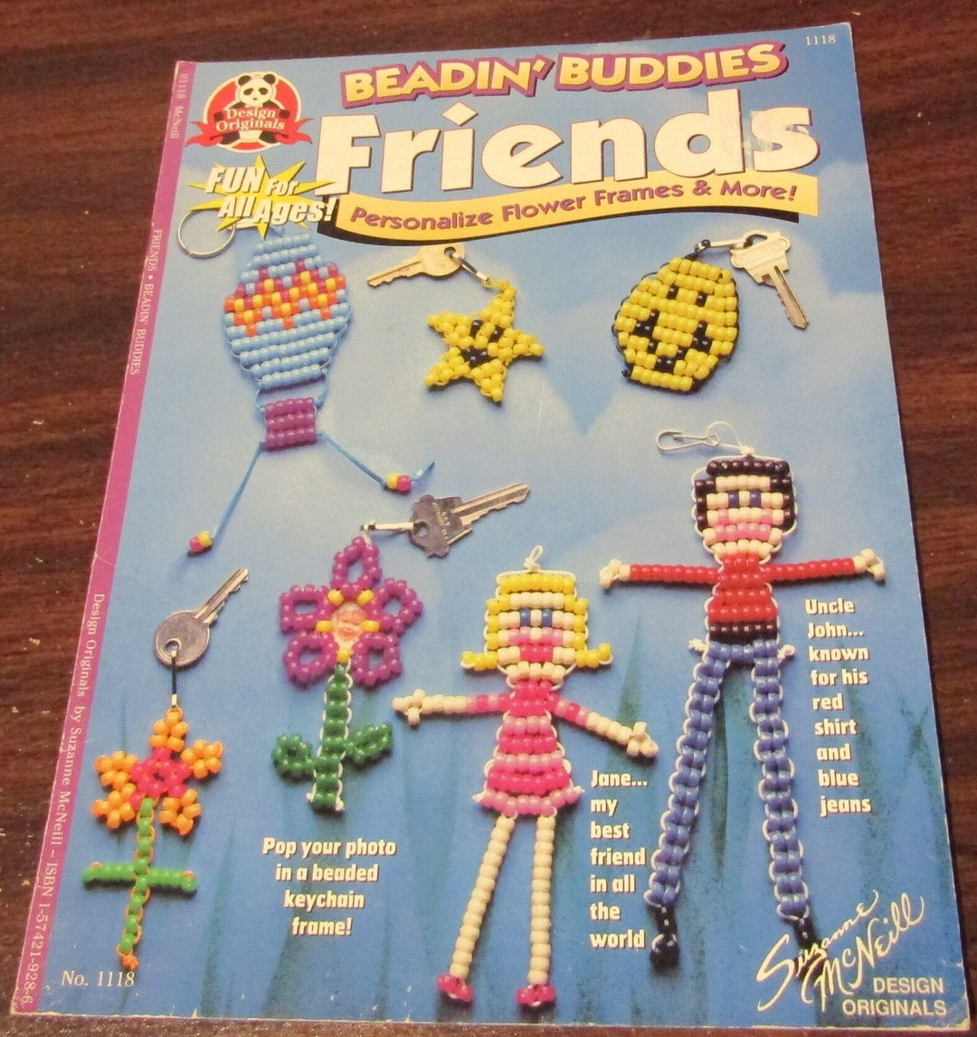 Vintage Beading Leaflet Friends Beadin' Buddies Etsy