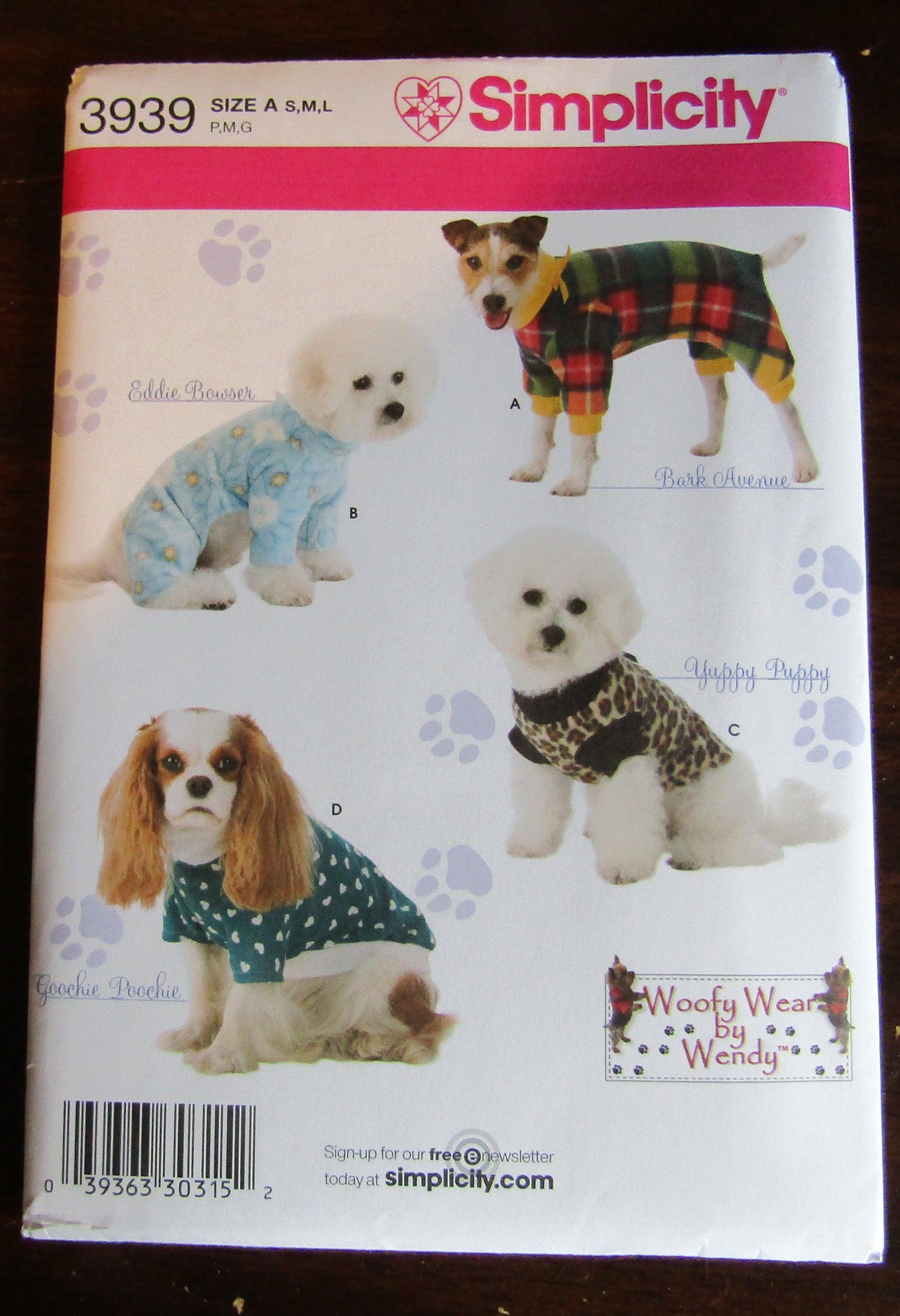 New Dog Clothes Pattern Etsy
