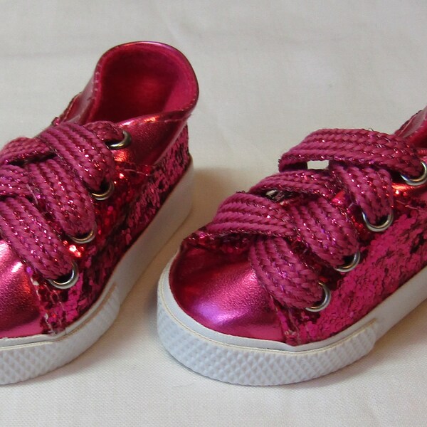 Glisten Up Girl Star Tennis Shoe ~Pink~ main image 1