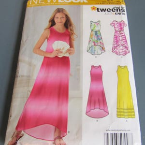 Uncut Tweens' Dress Pattern Sizes 8-16