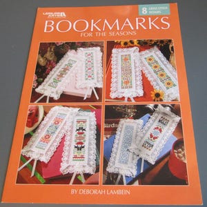 Bookmarks For The Seasons Cross Stitch Leaflet