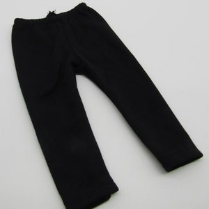 18 inch Doll Classic Knit Leggings: Black