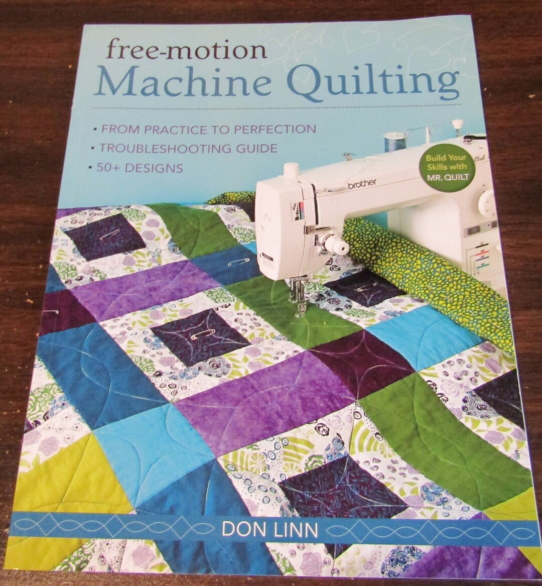 Freemotion Machine Quilting Book Etsy