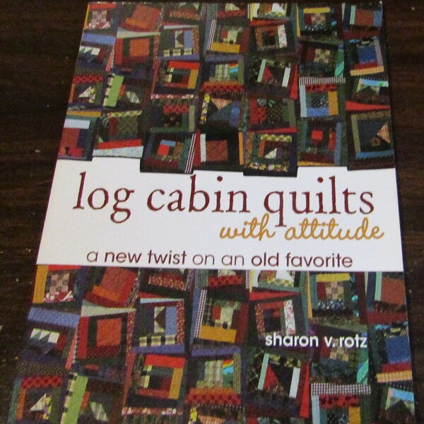 Twisted Log Cabin Etsy