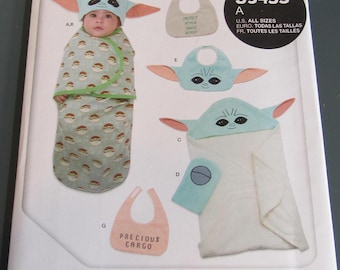 New Uncut Baby Accessories Pattern: Star Wars Mandalorian