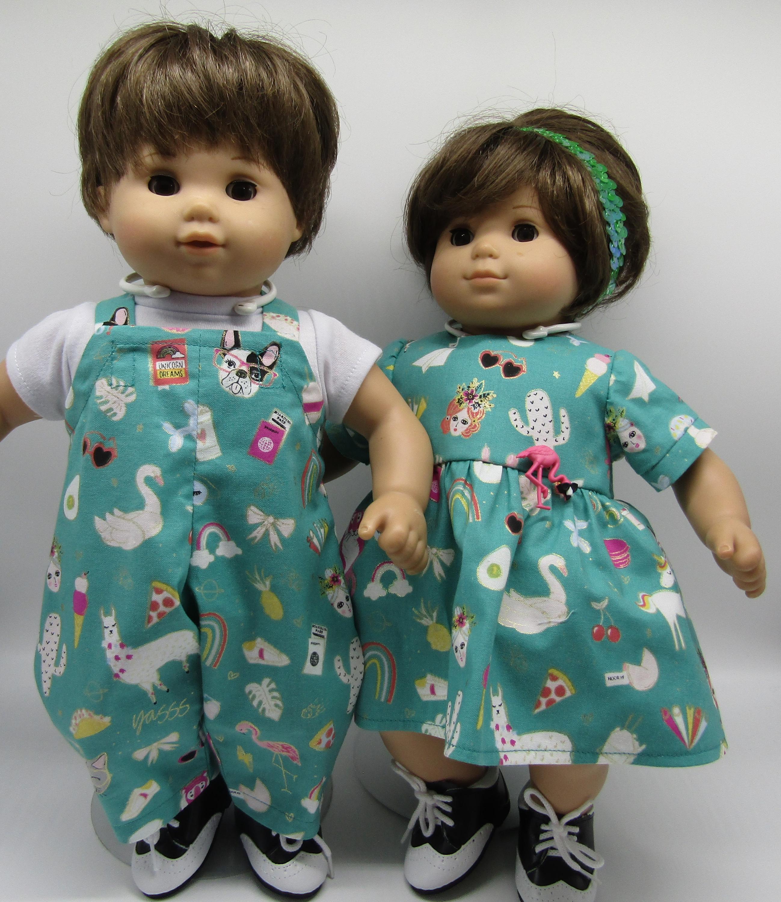 15 Doll Clothes With Matching Outfit