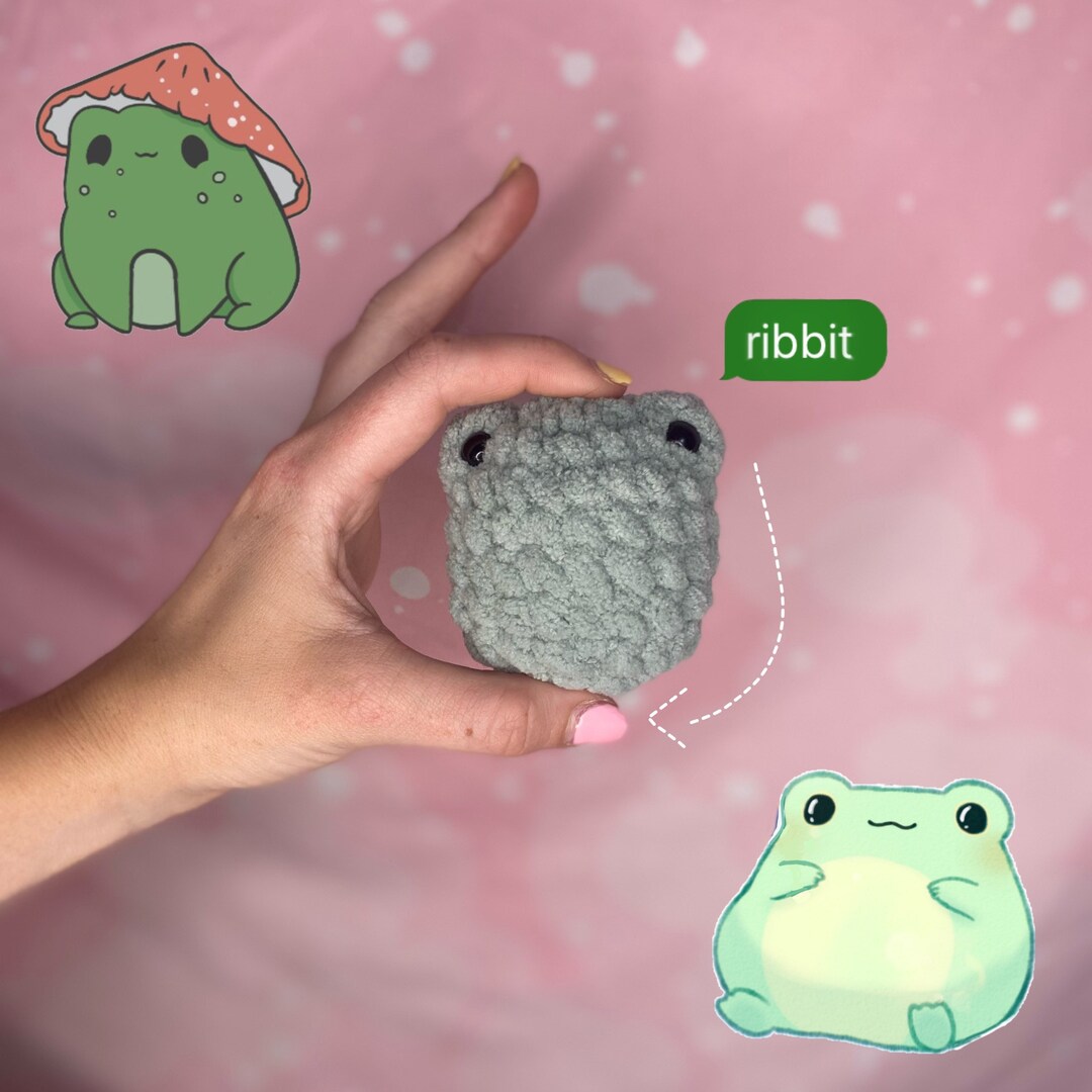 No-sew Froggie Amigurumi Pattern - Etsy