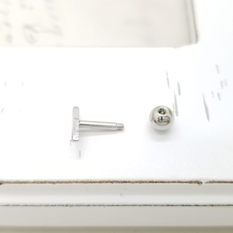 16G Lightning Bolt Whole Surgical Steel Cartilage Earring Etsy