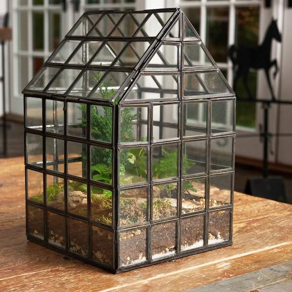 Greenhouse Terrarium Etsy