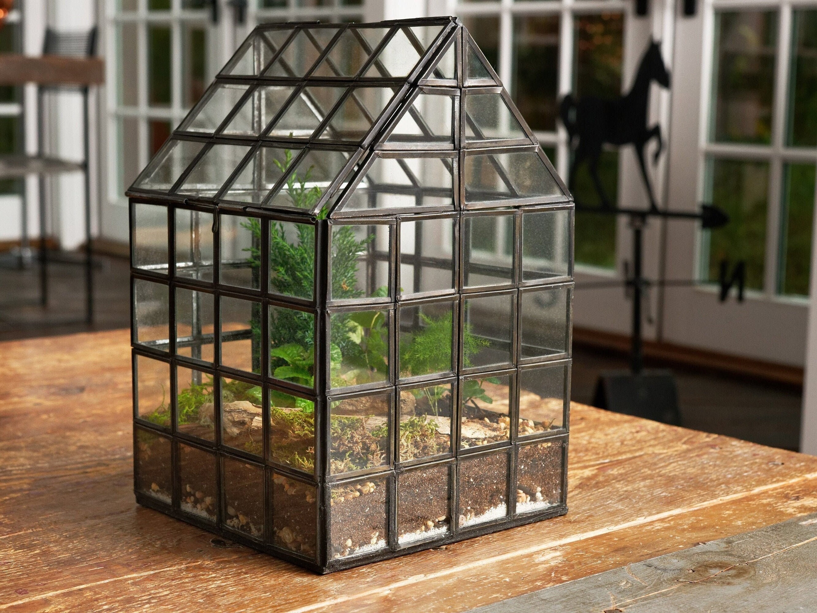 Urban Born Handmade Grid Greenhouse Terrarium 8 X - Etsy
