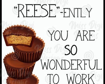 Erdnussbutter Tasse Danke Printable-Lehrer-Freunde-Kollegen