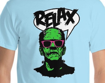 Frankie säger avslappning t-shirt