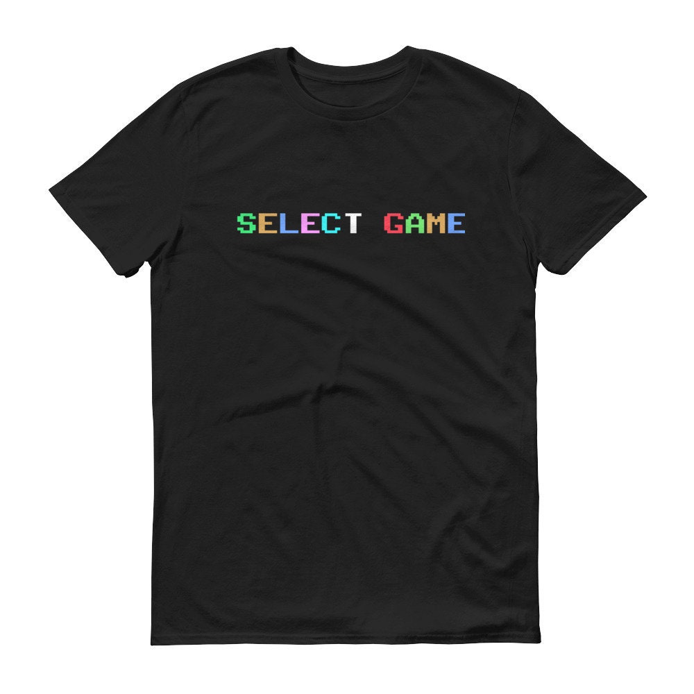 Select Game Short-sleeve T-shirt - Etsy