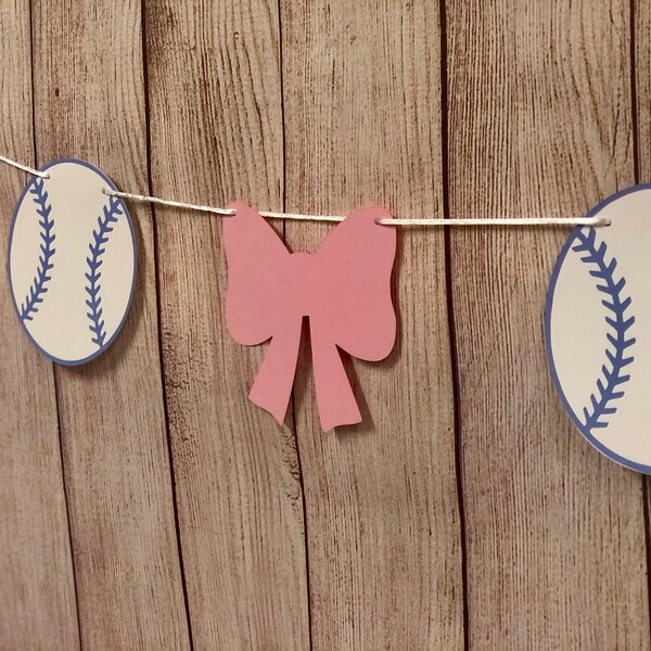 Gender Reveal Softball Etsy
