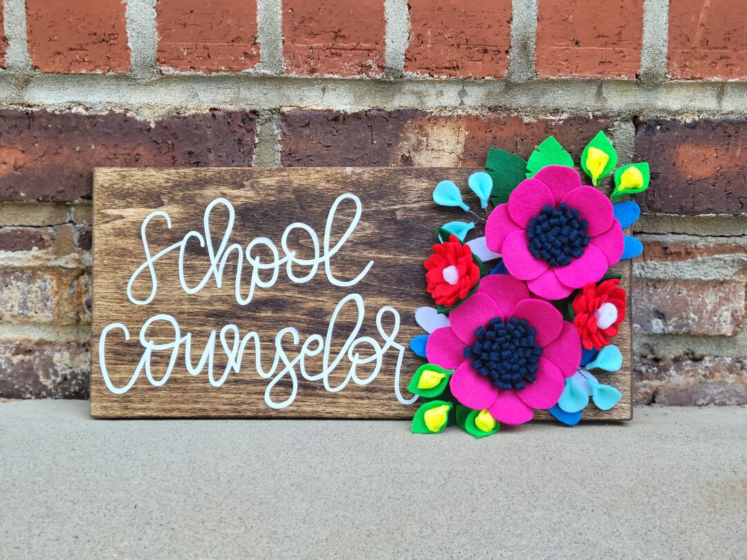 School Counselor Sign for School Counseling Office Decor With Etsy
