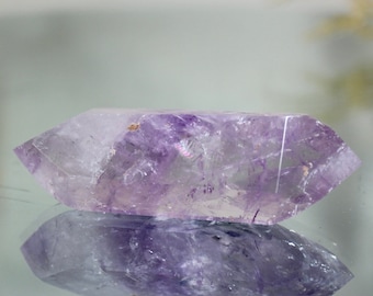 AAA+ Amethyst Double Terminated Crystal Point Wand