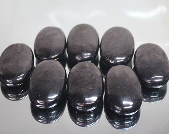 Polished Shungite Thumb Stone: Grounding Crystal (1oz)