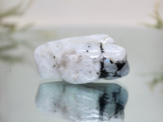 Rainbow Moonstone Polished Freeform with Rainbows, 2.2 oz AA+ QualityCrystal from Brazil