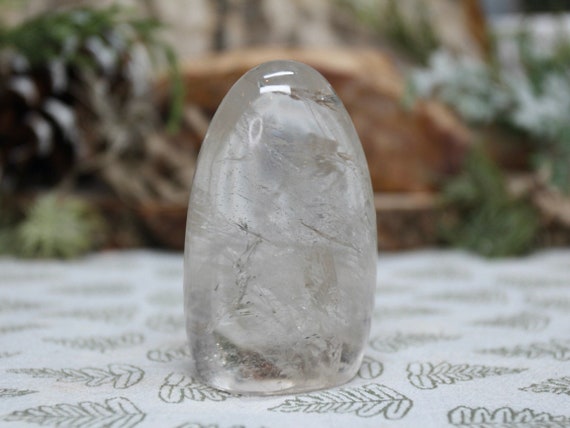 Rare Exceptional Quality Rutilated Clear Quartz Polished Freeforms Rare Exceptional Quality Rutilated Clear Quartz Polished Freeforms