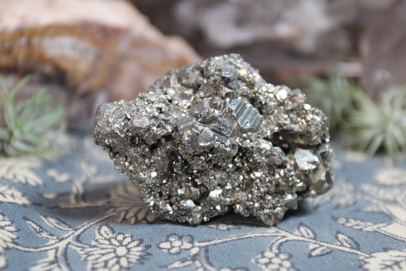 A+ Pyrite Crystal Cluster, 7.1 oz from Brazil