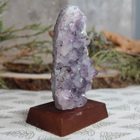 ドゥルージー アメジスト スタンド クラスター 方解石、ドゥルージー