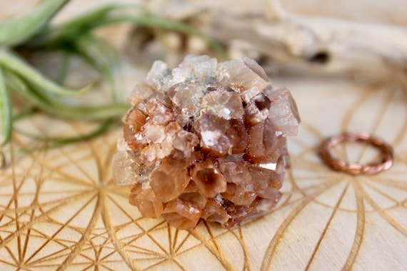 Aragonite Crystal Cluster, 3.0 oz