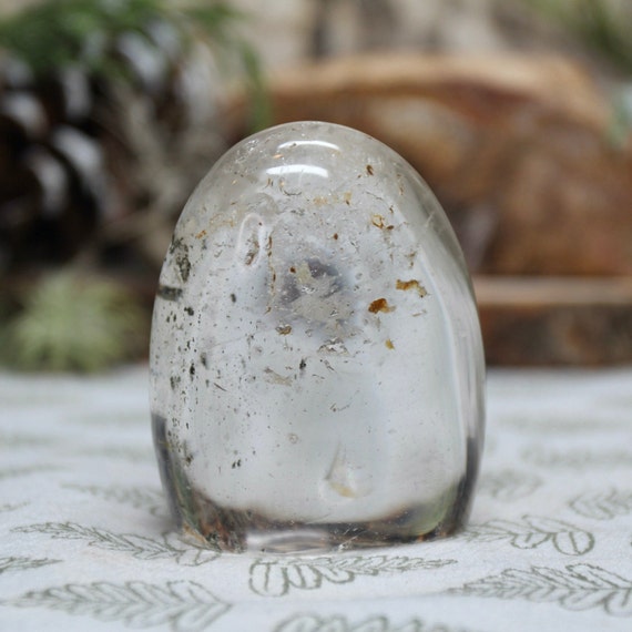 Rare Exceptional Quality Rutilated Clear Quartz Polished Freeforms Rare Exceptional Quality Rutilated Clear Quartz Polished Freeforms
