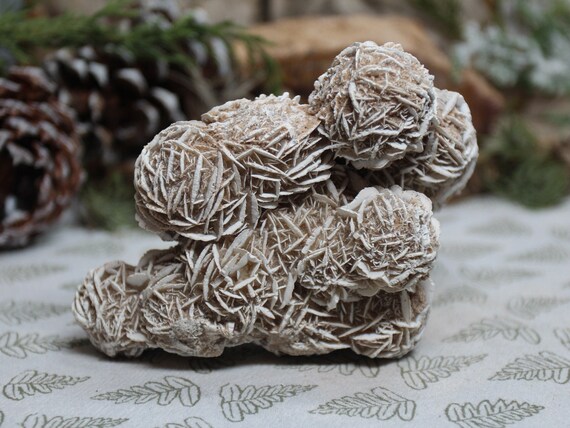 AA+ 1.08 lb Desert Rose Freeform Crystal Cluster, 17.3 oz Raw Mineral