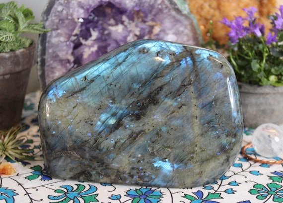 Labradorite Polished Freeform, 103 oz from Brazil