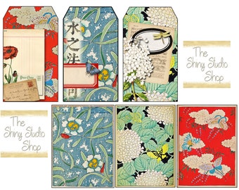 Big in Japan - Instant Download, Asian Inspired Digital Kit